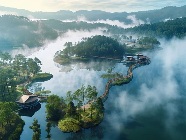 豪華山林城堡溫泉體驗(yàn)：放松身心的完美度假勝地