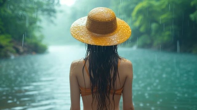 天晴了雨停了該出來旅行了每年都要來的一個夏日避暑玩水地就在廣州增城派潭背陰村可以