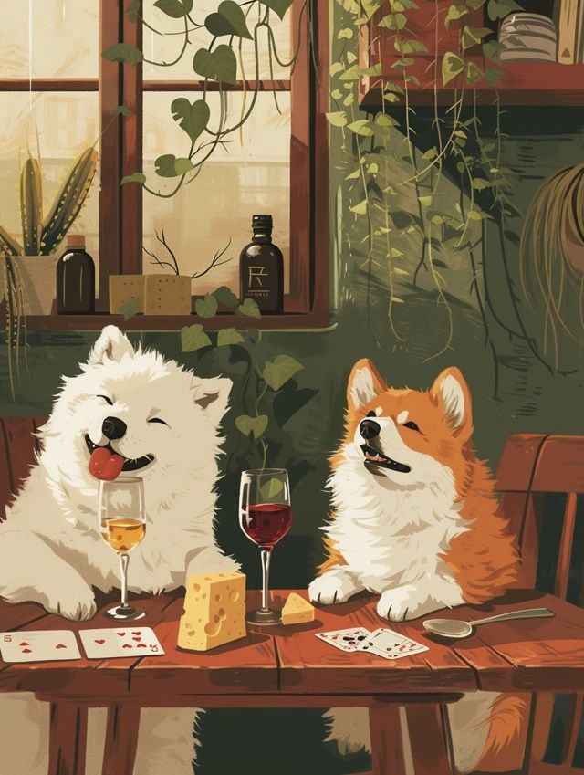珍藏版明信片:綠蟻新酒與美食時光