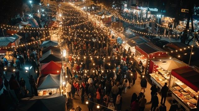 縣域夜市地?cái)偨?jīng)濟(jì)騰飛:釋放多重積極信號