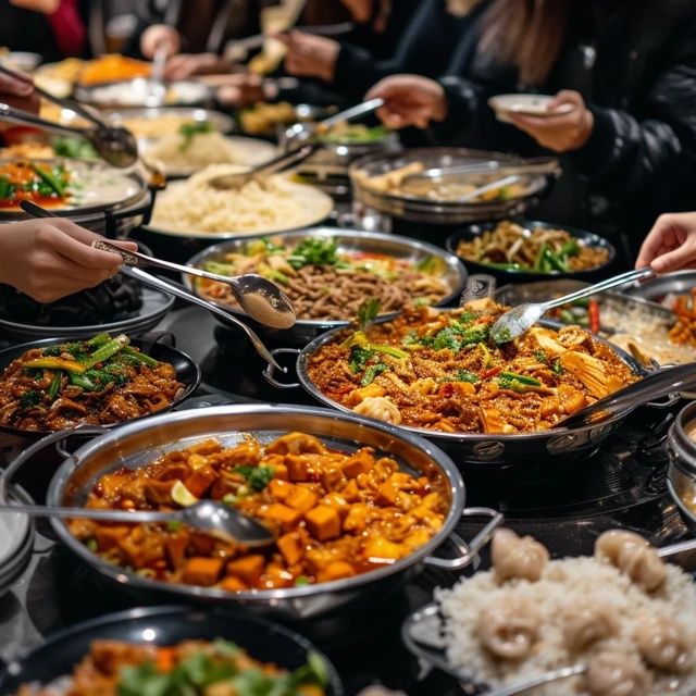 美食盛宴,味蕾狂歡,看得我都餓了!
