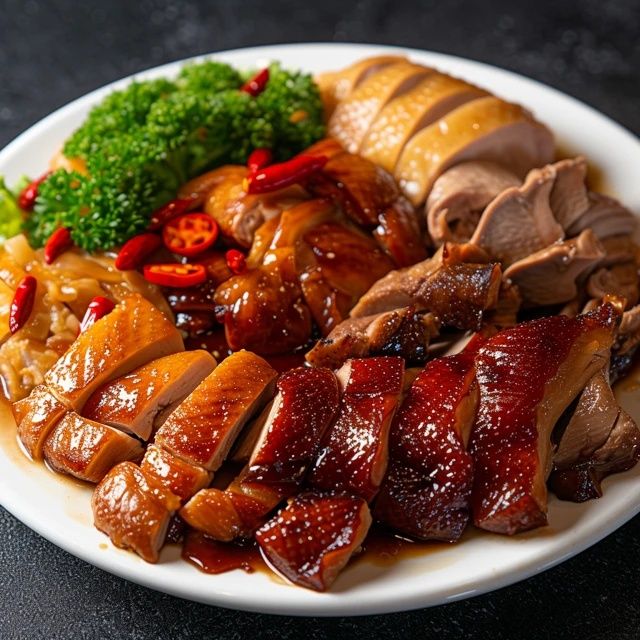 黑龍江慶安小菜園頂吊爐烤肉,東北風情一品便知