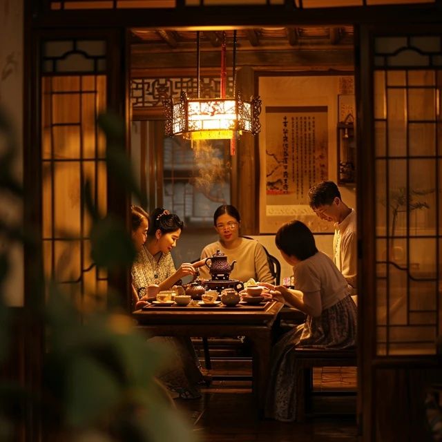 泉州夜色下的味蕾之旅：探訪古城美食街圖集