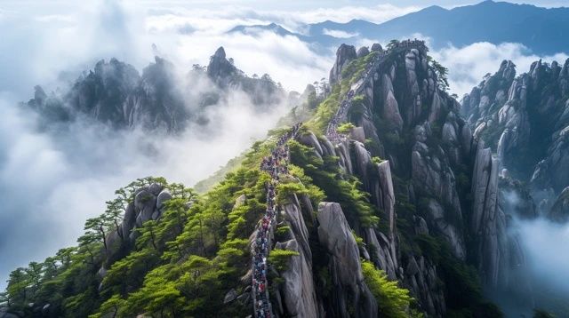 懶人福利!秦嶺天竺山:4A級景區(qū)無痛游,涼爽云海隨便看