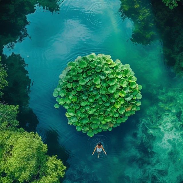 北海濕地云南高原上的綠寶石,自然的調色盤