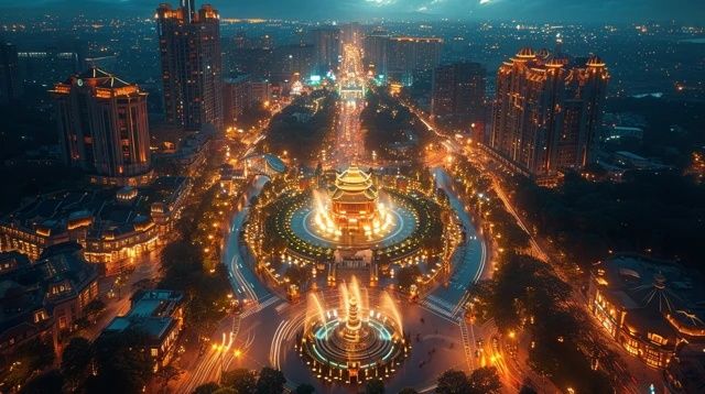 珠暉區(qū)重要城區(qū):星級(jí)賓館林立的衡陽(yáng)市區(qū)域