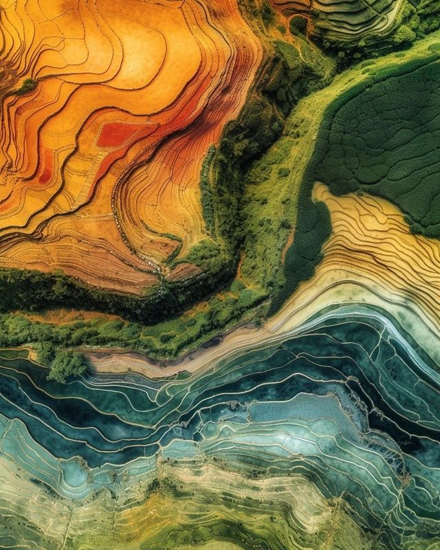 北海濕地云南高原上的綠寶石,自然的調色盤