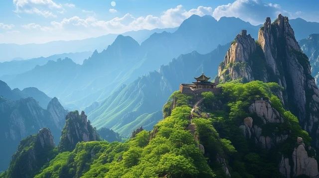 夏日避暑好去處,九華山的清涼秘境等你來探索!