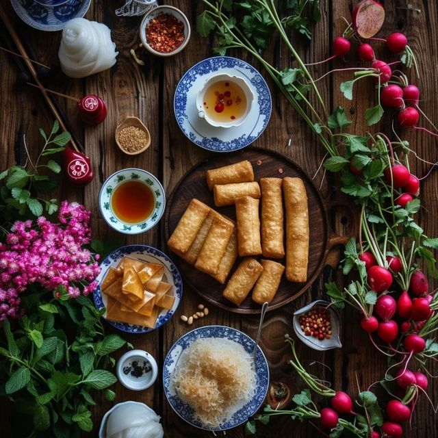 簡簡單單又一餐,兩個鴨爪子、一個鵝掌、一個甜辣餅、一碗豆腐花,這就是我的中餐