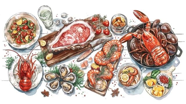 海鮮盛宴:探尋海洋美食寶藏之旅