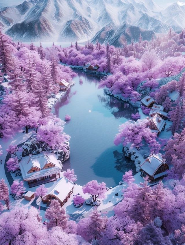 新疆昭蘇恰西四季風光:從綠意盎然到冰雪世界的美景探索之旅