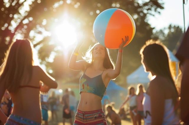 夏日生活季是一個充滿活力和樂趣的季節,它代表著陽光、海灘、冰淇淋、露營、音樂節以