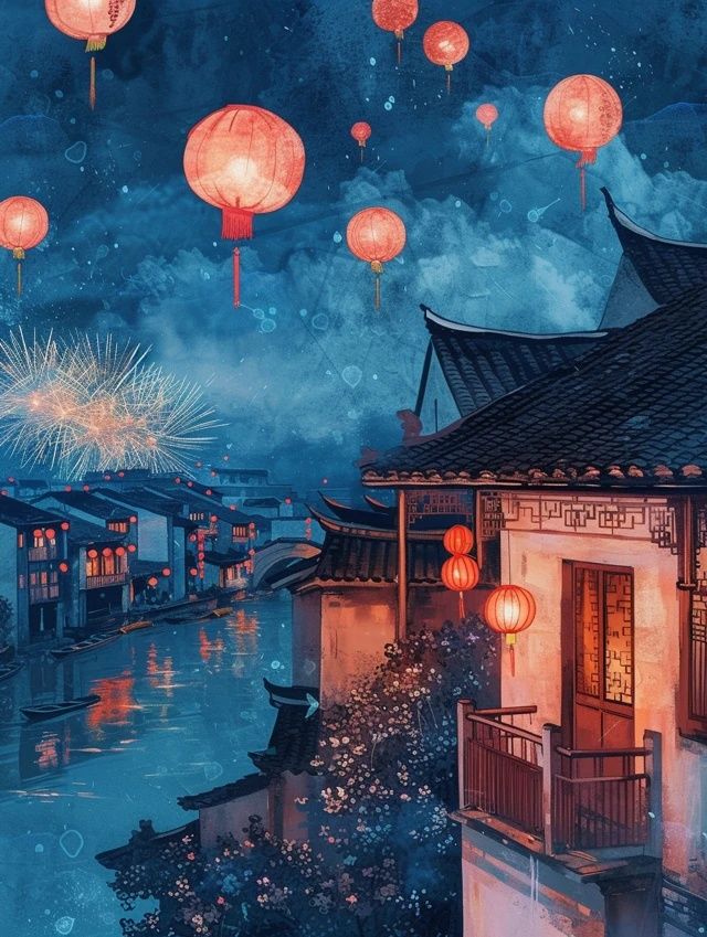 夜幕降臨下的梅州，我被這座古城的迷人魅力深深吸引