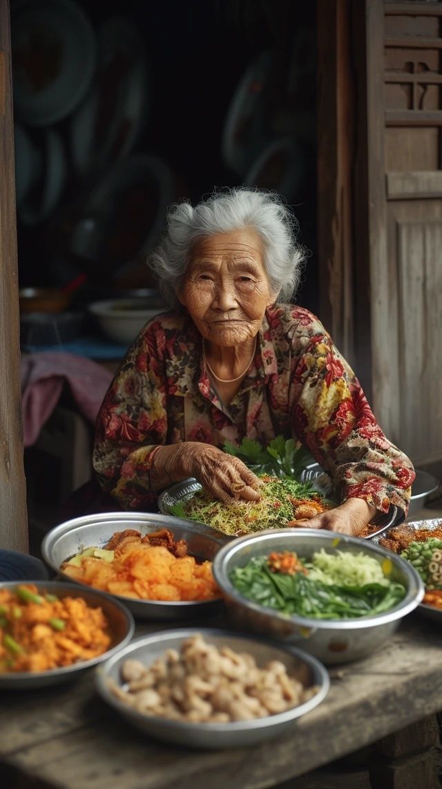 實拍：廣西農村生活真滋潤，一日三餐有肉吃，滿桌子的美食