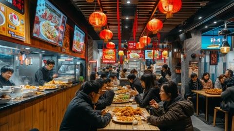 中航紫金廣場美食天堂：舌尖上的冒險之旅