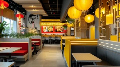 東莞厚街湖光路大潤發(fā)美食街60平多功能經(jīng)營空間出售, 配置齊全