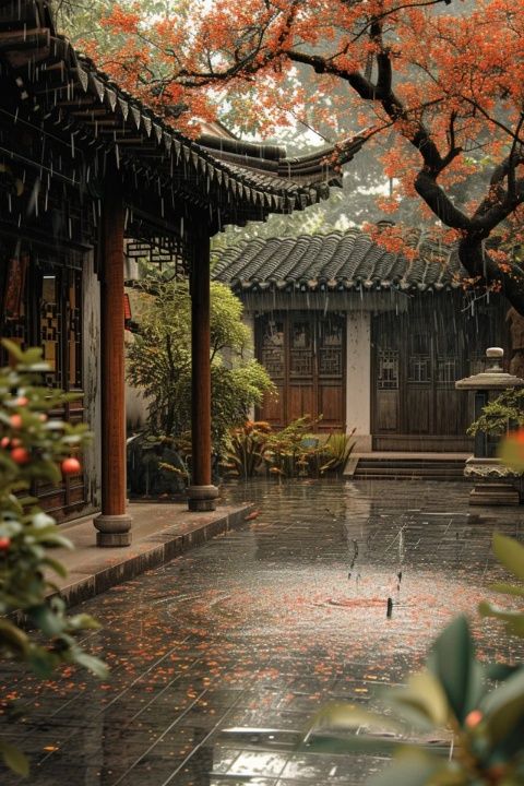 玉河泉深藏村中,一瞥即迷人,探尋泉眼需留心
