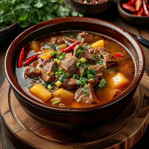 洛寧酸牛肉:河南洛陽一道源自洛寧縣的酸辣美食