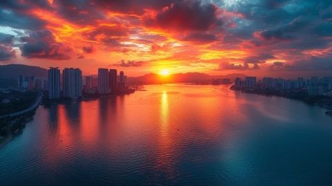 大明湖,位于濟(jì)南市老城區(qū)北部,是一顆鑲嵌在泉城的璀璨明珠,湖水清澈,碧波蕩漾