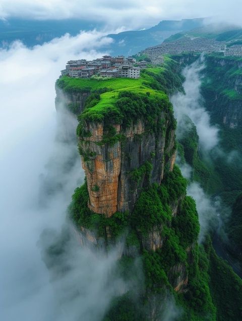 無人機(jī)航拍西江千戶苗寨絕美夜景，學(xué)會(huì)這三個(gè)角度，你也能出大片！