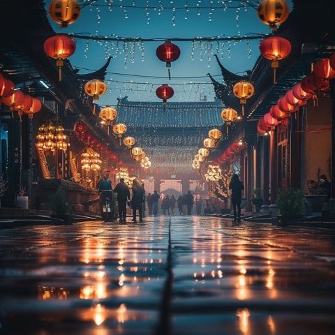 王府井大街位于中國(guó)北京市東城區(qū)，是一條具有數(shù)百年悠久歷史的商業(yè)街，被譽(yù)為北京的