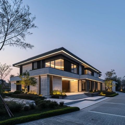 深圳極簡豪宅設計：寧靜雅致的都市居住藝術與品質生活典范