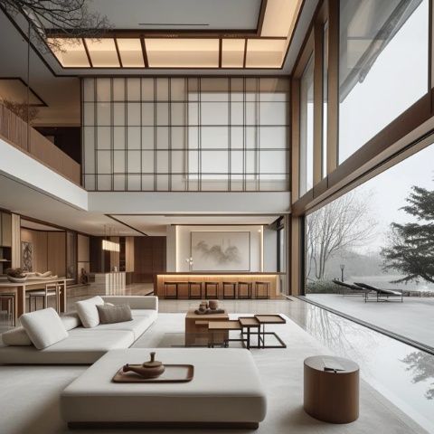 深圳極簡豪宅設(shè)計：寧靜雅致的都市居住藝術(shù)與品質(zhì)生活典范