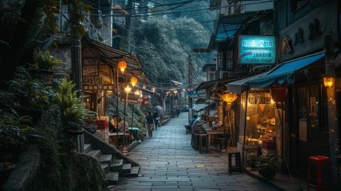 福建南靖:云水謠古鎮,青山綠水中的寧靜之旅