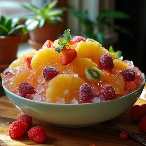 嘗試水果拌飯,你敢嗎?