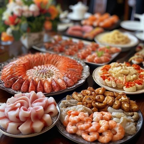 洛杉磯半島海鮮早茶體驗