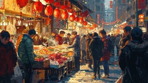 
冬日大同古城靜謐探秘：彩燈落幕后的美食與風(fēng)情之旅