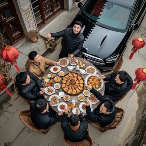 在云南保山市隆陽區,夜幕降臨之際,一場盛大的美食狂歡才剛剛開始