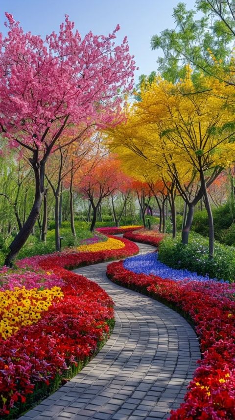 上海花開海上生態園:千畝賞花主題公園之旅