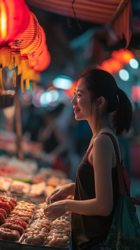 在云南保山市隆陽區,夜幕降臨之際,一場盛大的美食狂歡才剛剛開始