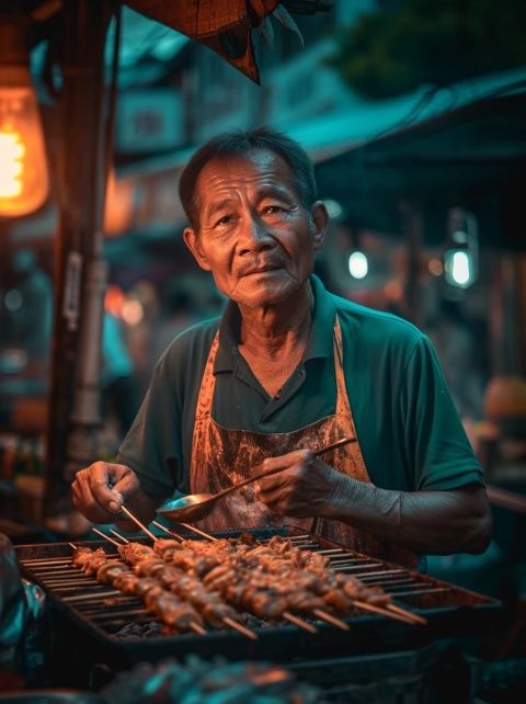 泰國曼谷美食之旅:趙二寶帶你嘗遍街頭巷尾的美食盛宴