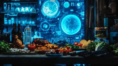2050年有個全息AI廚師在你家廚房等你回家！