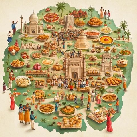 全球美食探索手冊:一場味蕾的國際旅行
