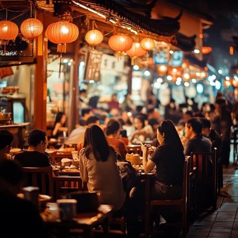 無錫市中心隱藏的老街美食探秘:中市橋上塘街,92℃咖啡館等你探尋