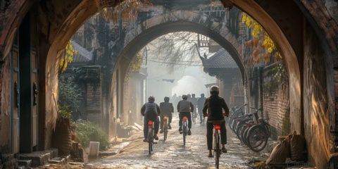 昨天跟媳婦去了一趟忻州古城溜達,剛開始只是抱著打卡的心態去的
