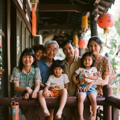 照片中的六個(gè)人,身處廣州,甚至在整個(gè)廣東省都家喻戶曉,習(xí)慣上