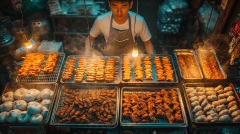 杭州夜宵必嘗:燒烤、臭豆腐與豆花烤魚的絕配美食