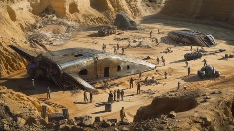 解密三星堆遺址之謎——夏啟與大禹的"屈身舞者"雕塑探秘
