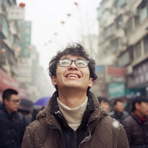 午餐時節,游蕩在外灘