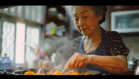 大廚教你做蒜香濃郁不出水的油麥菜，簡單幾步輕松學會！