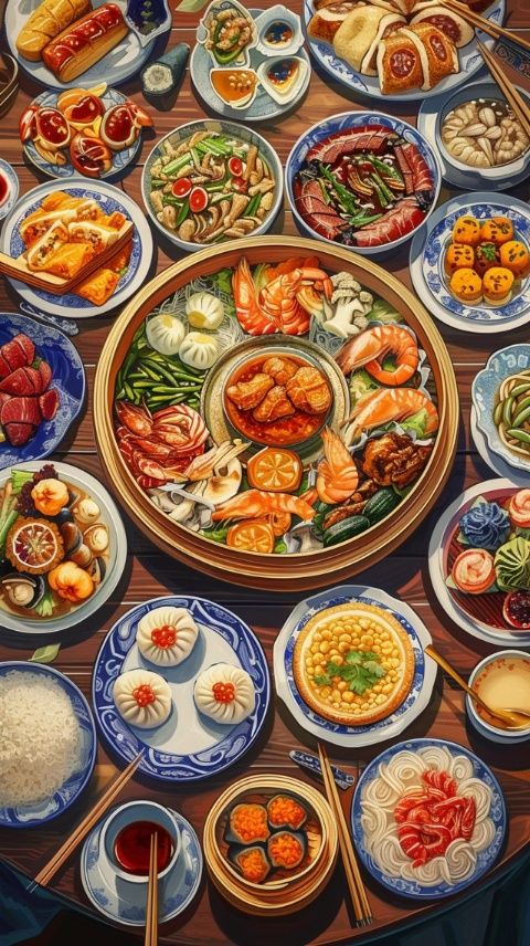 繪制山西風(fēng)味美食圖指南