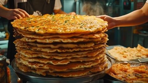 探秘淮安南門小吃街:誘人糯米糕、烤面筋,不可錯過的地道美食!