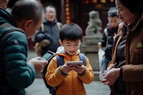 全紅嬋傾情挑選頂級手機:孝心滿滿午后暖心獻母