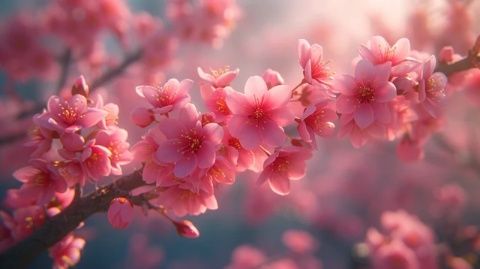 春暖花開(kāi)的季節(jié)，愛(ài)情也開(kāi)始悄然升溫……