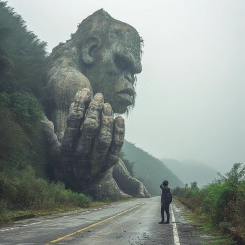 四川之旅奇遇記:韓國美女樂山游,雨中邂逅大佛奇觀
