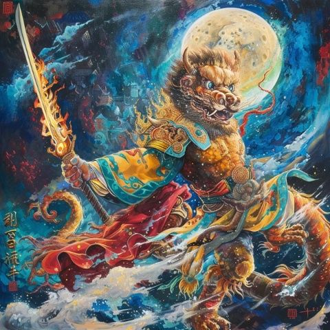 傳統(tǒng)快板黑神話悟空大戰(zhàn)金池長老